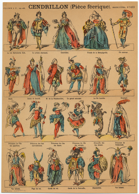 Cendrillon Piece Feerique Nypl Digital Collections