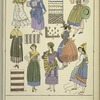 Materials, embroideries