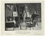 Kate Greenaway in her studio, 1895