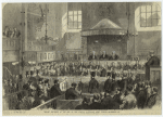 Fenian prisoners at the bar of the special commission court, Dublin
