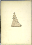 Woman in beige cloak