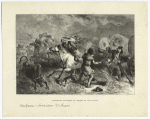 Emigrants attacked by Indians on the plains