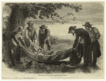 The burial of Mr. Burke by Mr. Howitt's party