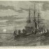Sketch in the Baltic--a French funeral at sea