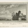 Vue d'un vieux Chateau fort pres d'Amboise