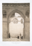 Mosquée d'Ahmed-ibn-Touloun.  Arcade et fenêtres intérieures (IXe. siècle)
