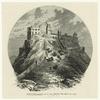 Edinburgh castle, as it was before the Siege of 1873