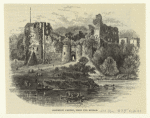 Chepstow Castle, from the bridge