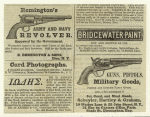 Advertisements for handguns.