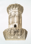 Mosquée de Mohammed-ben-Qalaoûn, détails du minaret XIVe. siècle (1)