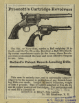 Prescott's cartridge revolvers.