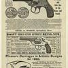The Smith & Wesson safety hammerless revolver, in calibers 32 and 38/100.