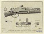 Le fusil mauser, nouvéau modèle adopté pour l'armée Prussienne.