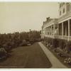 East front and flower beds, Hotel Champlain, N.Y.