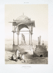 Tombeau d'un émir dans le cimetière de Karafeh (XVIIIe. siècle)