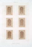 Arabesques : mosquée de Qeyçoun, décoration des fenêtres à l'intérieur (XIVe. siècle)