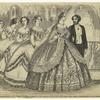The Diamond Wedding at St. Patrick's Cathedral, October 13, 1859: Portraits of the bride in her superb bridal costume, the bridegroom and the bridesmaids