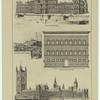 Whitehall Palace, London ; Royal Palace, Cintra, Portugal ; The Strozzi Palace, Florence ; Westminster Palace, London