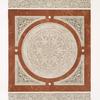 Arabesques : mosquée de Qaouâm el-Dyn : frises et rosace en marbre (XVIIIe. siècle)