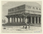 Le dewan khana, salle des assemblées, au palais d'amber