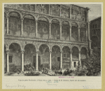 Loge du palais Piccolomini, à Pienza