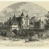 Holyrood Palace, the Regent Moray's house (adjoining the palace, on the North), the royal gardens, and ancient horologe