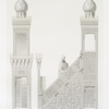 Mosquée de Qaytbay : élévations du mimbar-porte (XVe. siècle)