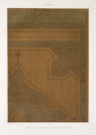 Arabesques : détails d'une porte de la mosquée d'el-Khanqah (XVIIIe. siècle)