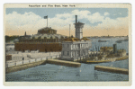 Aquarium and fire boat, New York