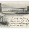 Brooklyn Bridge ; promenade on Brooklyn Bridge