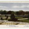 View of pheasants aviary.  New York Zoological Park