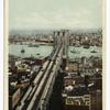 East River and Brooklyn Bridge, New York