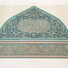 Arabesques : tékyeh des derwiches : tympan et bordure d'une arcade en faïence emaillée (XVIIe. siècle)