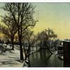 Winter scene, Bronx River, New York