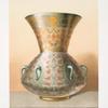 Arabesques : mosquée de soultan Barqouq : lampe en verre émaillé (XIVe. siècle)
