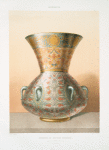 Arabesques : mosquée de soultan Barqouq : lampe en verre émaillé (XIVe. siècle)