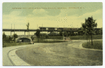 Bayridge Park Drive & rail-road station, Bayridge, Brooklyn, N. Y.