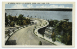 Riverside Drive and Hudson River, New York City