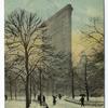Flatiron Building in winter, New York