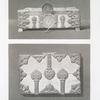 Arabesques : coffret en ivoire avec appliques en argent, Cathédrale de Bayeux (XIIe. siècle)