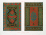 Arabesques : applications de découpures en papier (fin du XVIIIe. siècle)