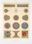 Arabesques : fragments d'ornementation d'un Qoran du tombeau de soultan el-Ghoury (XVIe. siècle) : 3