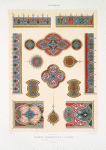 Arabesques : fragments d'ornementation d'un Qoran du tombeau de soultan el-Ghoury (XVIe. siècle) : 4