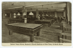 Sailors' game room, Seamen's Church Institute of New York, 25 South Street