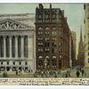 Stock Exchange and Wall Street, New York