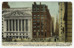 Stock Exchange and Wall Street, New York