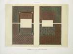 Arabesques : ornementation d'un Qorân mauresque (XVIIIe. siècle) : 5 & 8