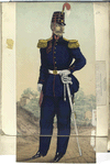Official de infantaria, grande uniforme
