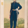 Official de artilharia, uniforme pequeno de inverno