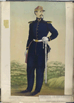 Official de artilharia, uniforme pequeno de inverno